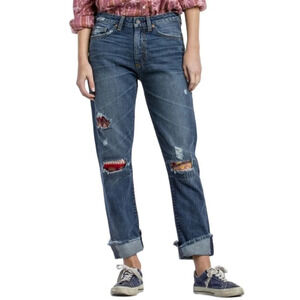 MM Vintage Gigi Patchwork Boyfriend Jeans